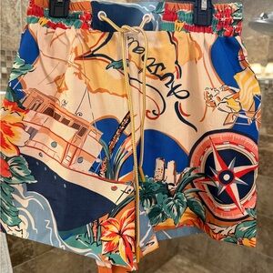 Tropical Print women’s shorts